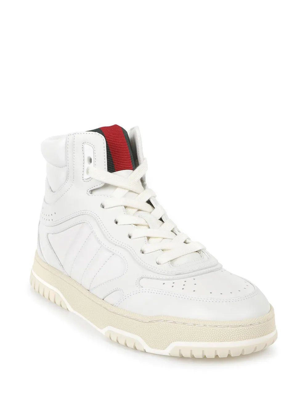 Gucci Re-Web high-top sneakers Wit
