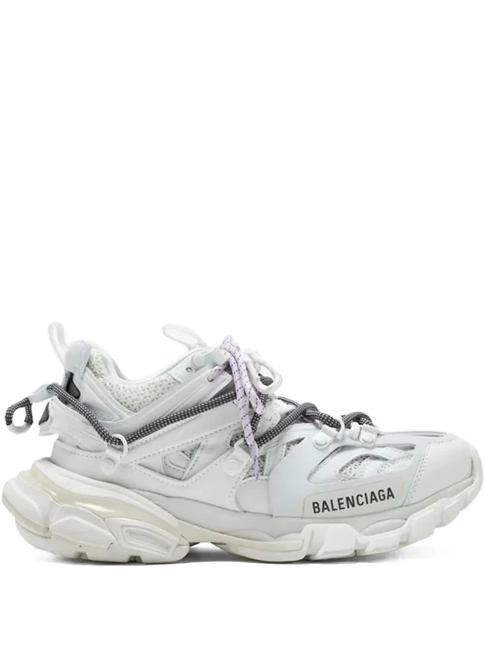 Balenciaga Sneaker Track Trail Laces Sneakers White In White