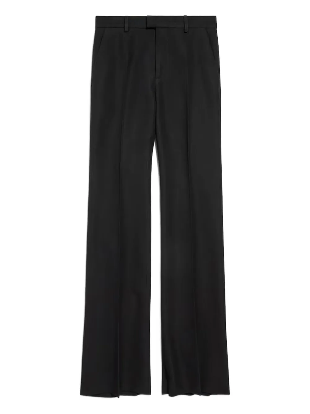 Balenciaga Pantaloni svasati con pieghe - Nero
