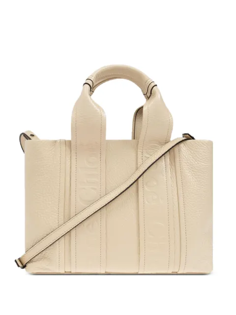 Chloé small embossed tote bag