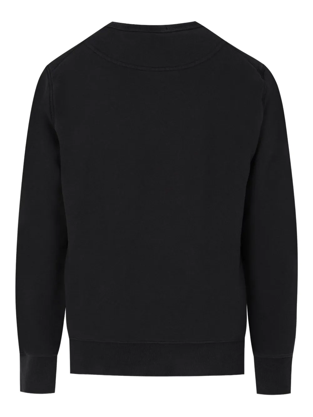 Stone Island Junior Sweater met logo Zwart