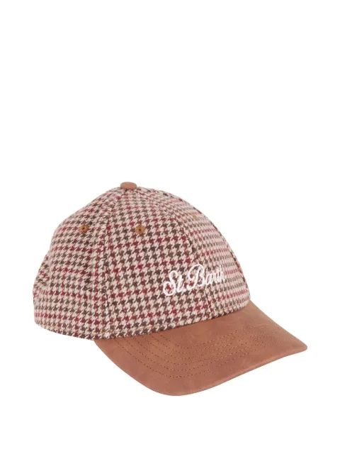 MC2 Saint Barth houndstooth baseball hat