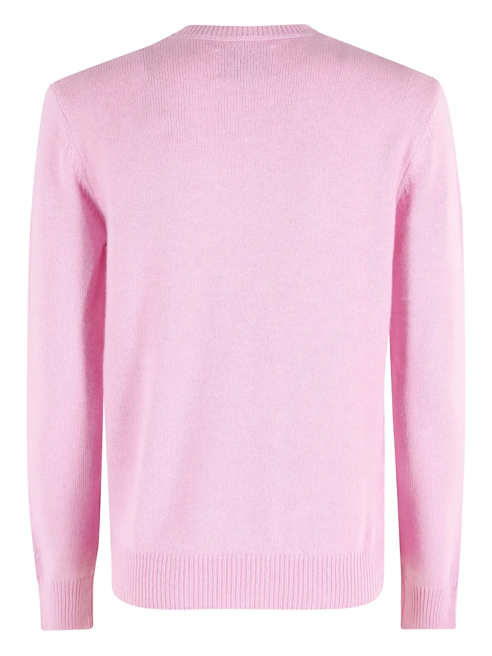 Mc2 Saint Barth New Queen Rhinestone-appliqué Sweater In Pink