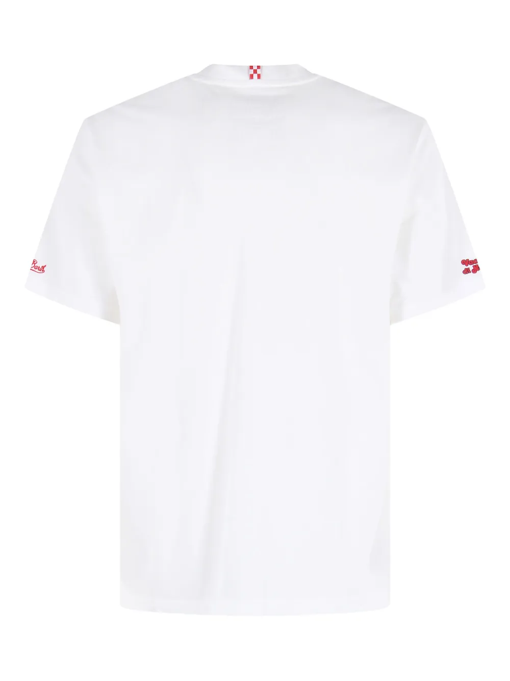 MC2 Saint Barth Arnott embroidered T-shirt - Wit