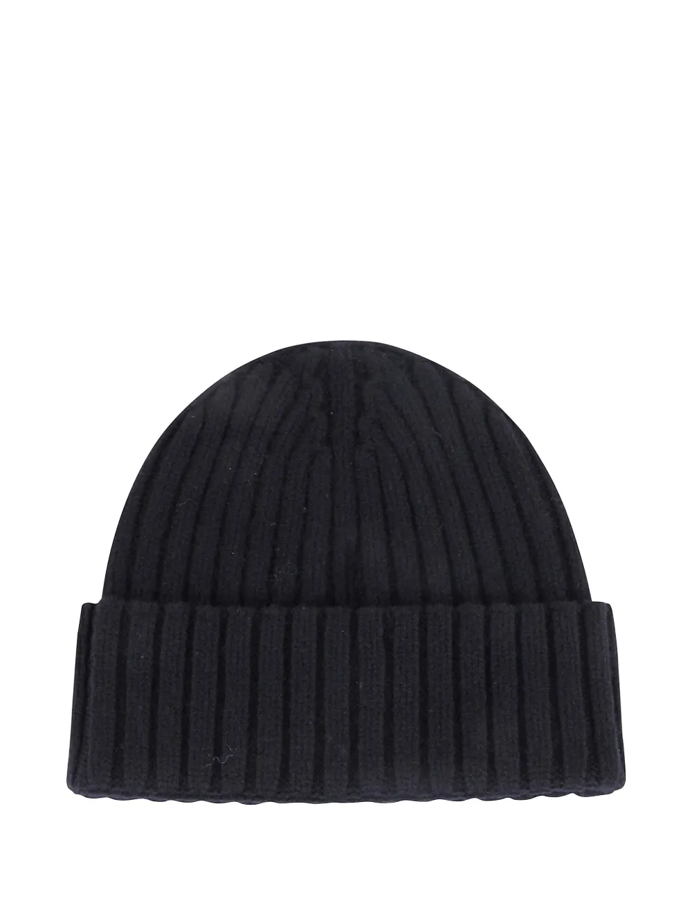 MC2 Saint Barth ribbed wool beanie hat - Zwart