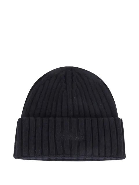 MC2 Saint Barth ribbed wool beanie hat