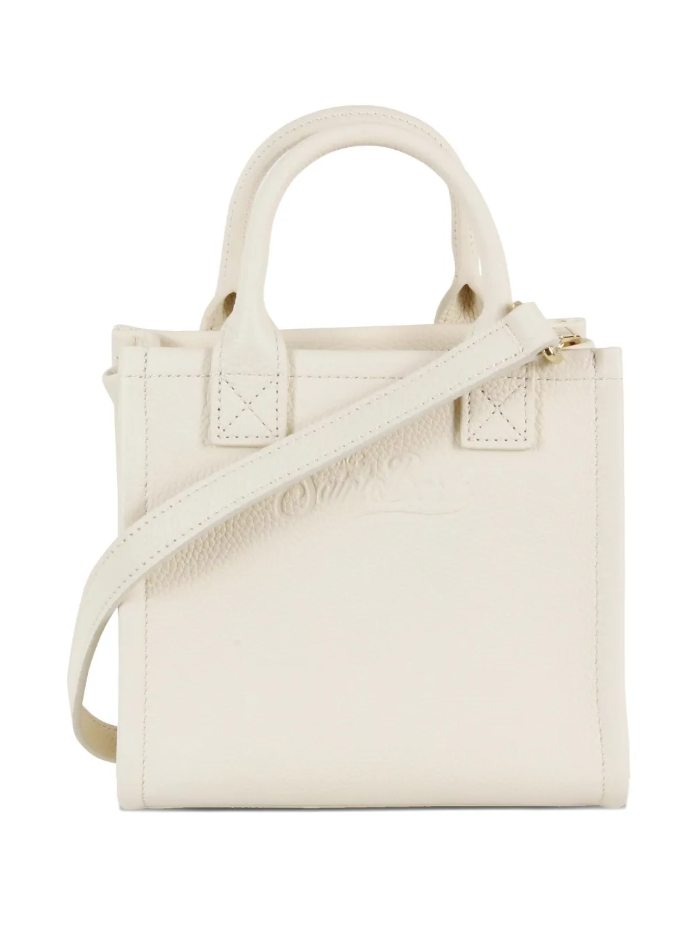 MC2 Saint Barth Vanity grain-leather tote - Beige