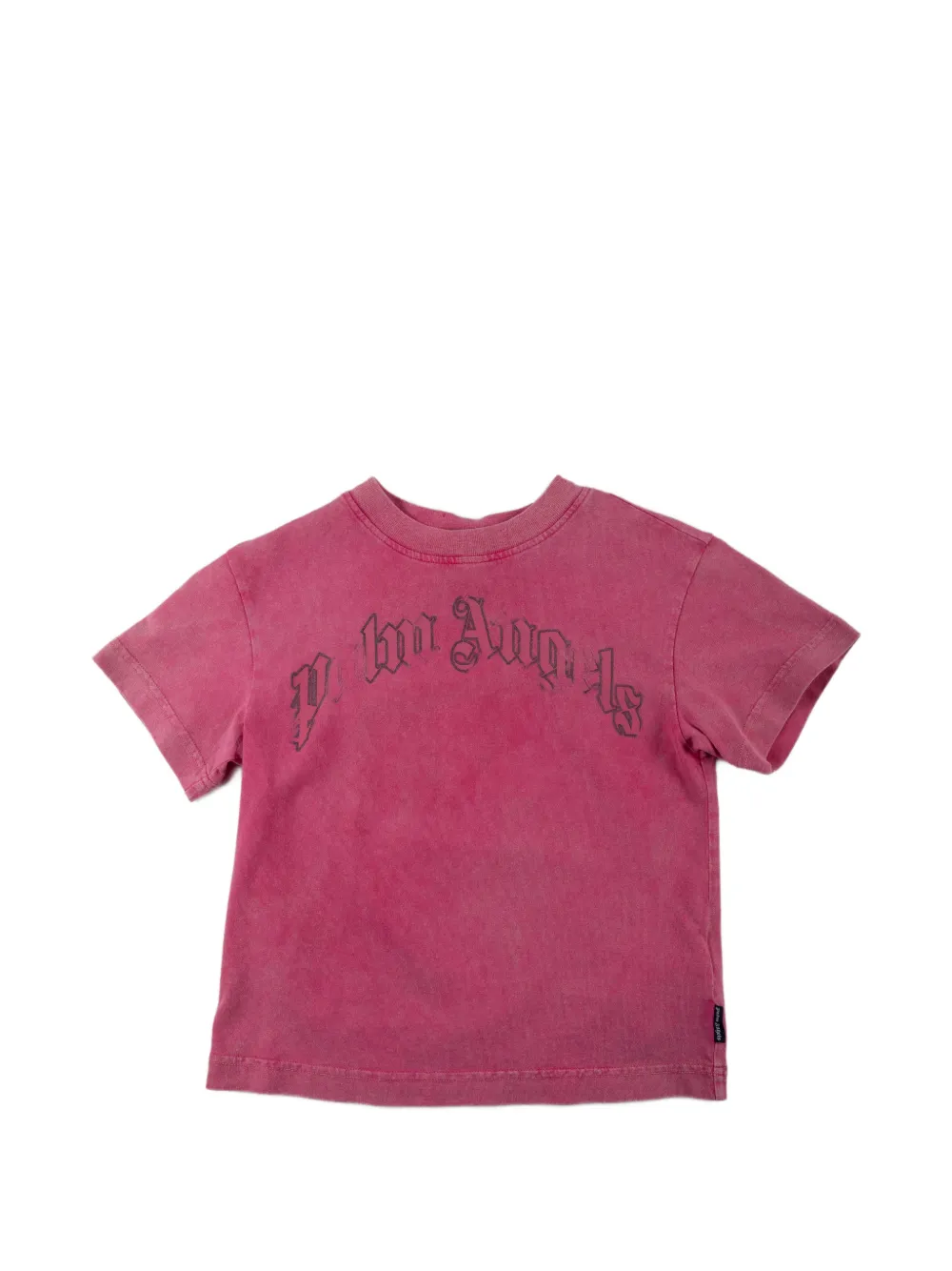 Palm Angels Kids T-shirt con logo - Rosa