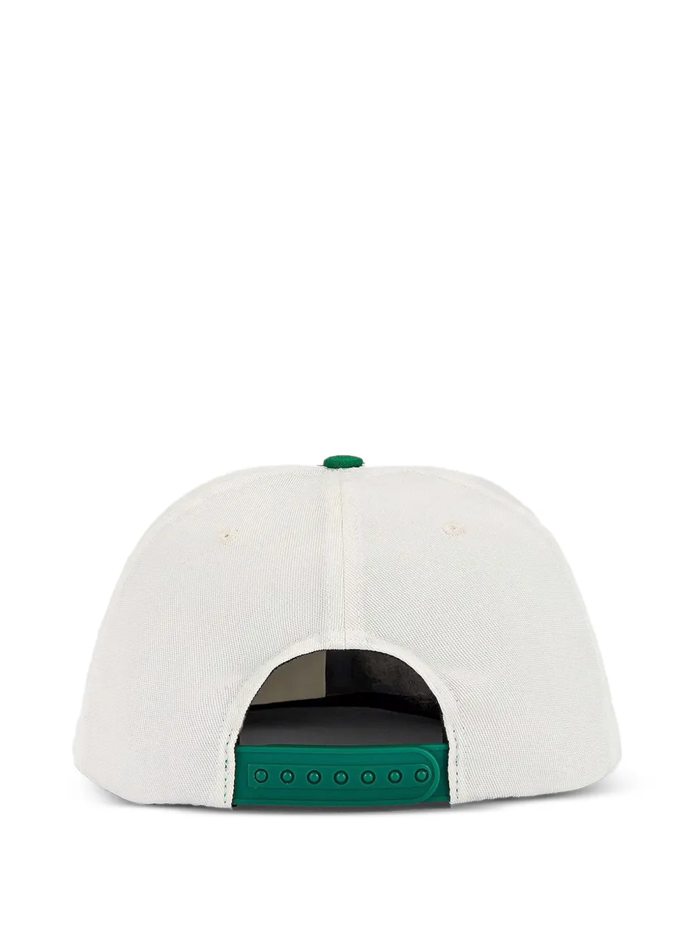 RHUDE Beach Club striped cap - Groen