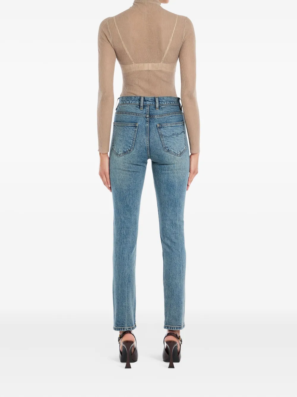 Ser.o.ya Celia Five-pocket Denim Jeans In Multi