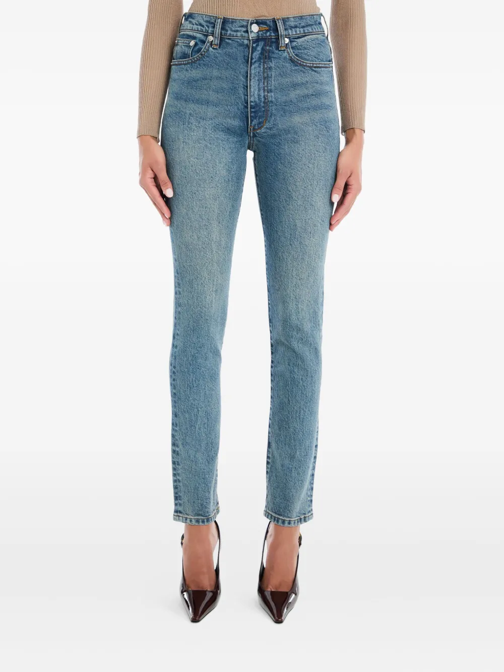 Ser.o.ya Celia Five-pocket Denim Jeans In Multi