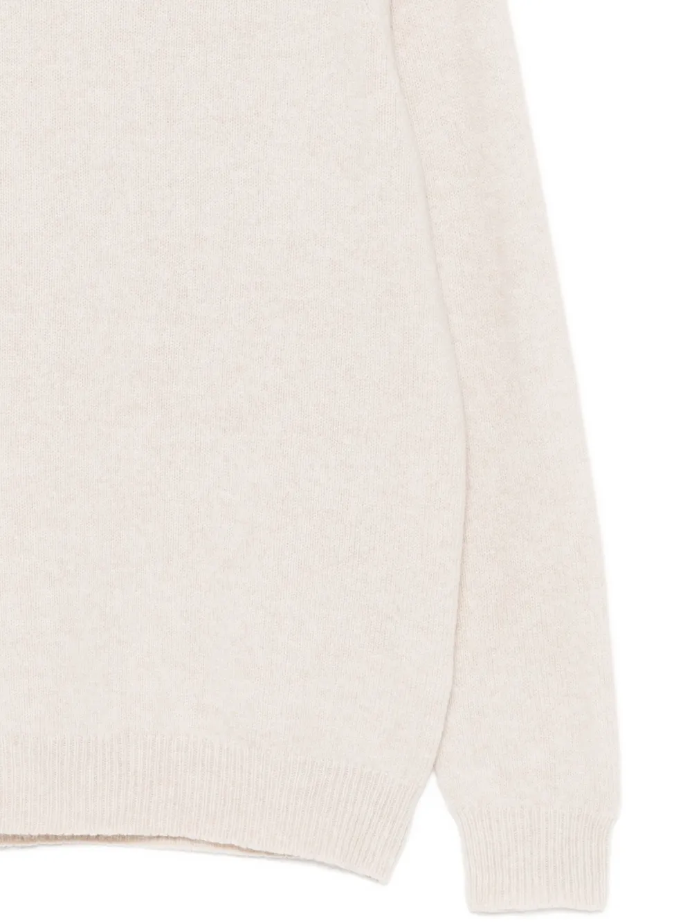 Sunspel Lambs-wool Jumper In Neutral