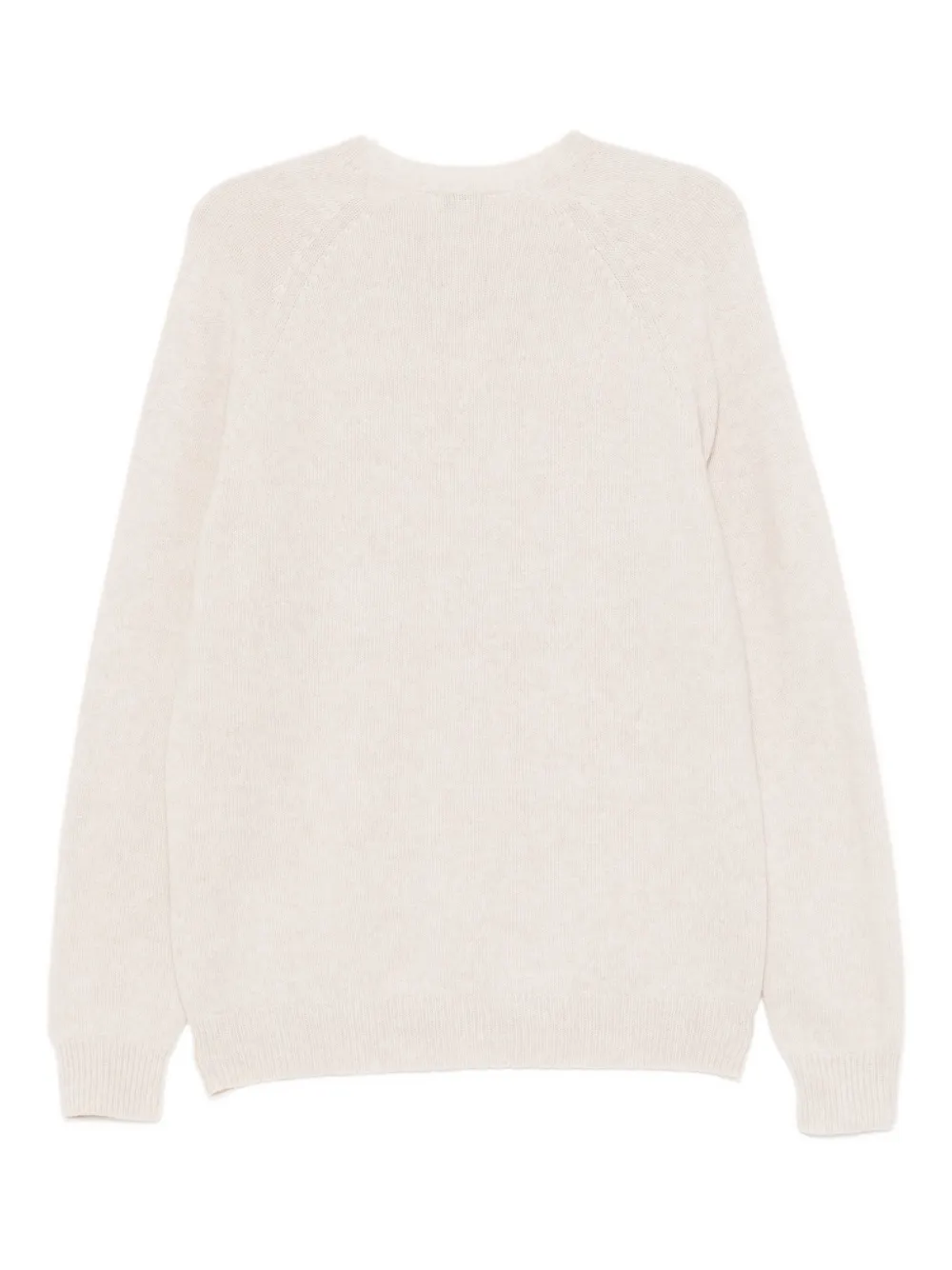 Sunspel lambs-wool jumper - Beige
