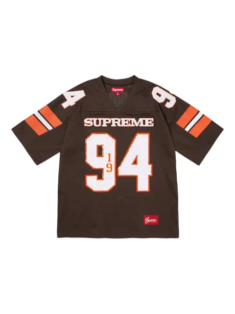 Supreme Sequin Football jersey T-shirt