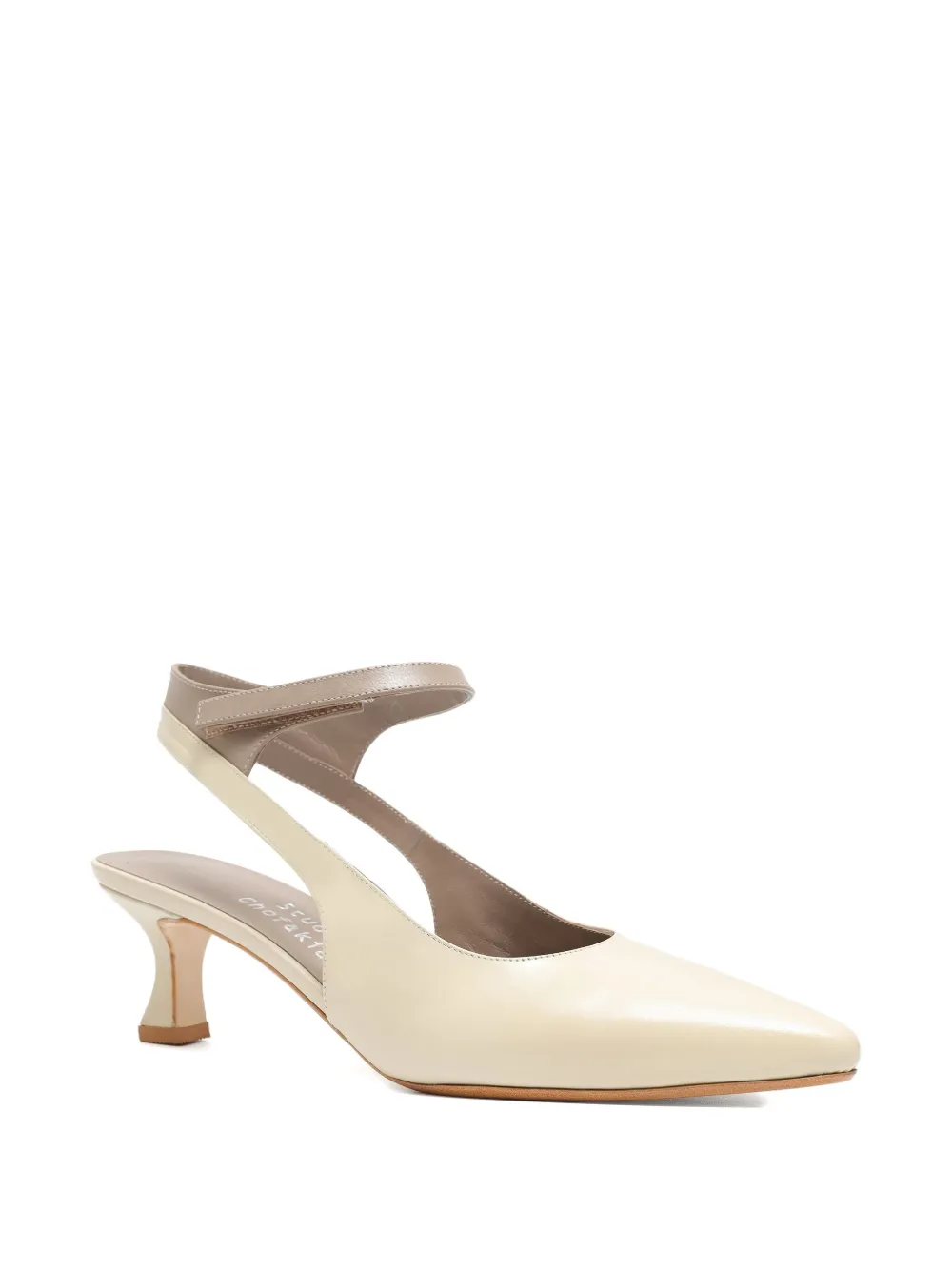 Studio Chofakian 55mm Studio 171 Pumps In White