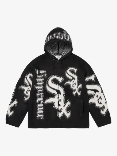 Supreme x Chicago White Sox zip-up hoodie