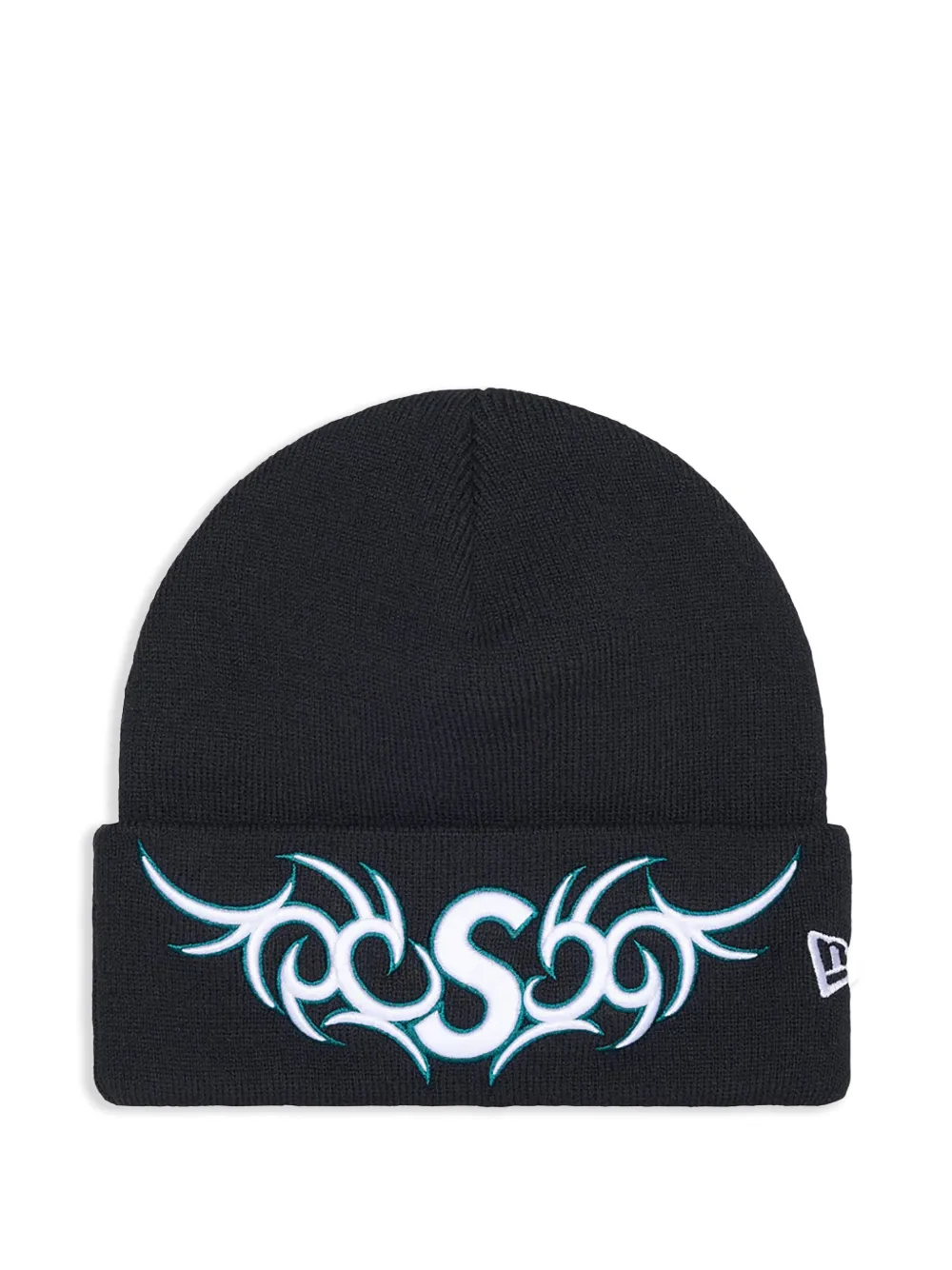 Supreme x New Era Tribal S Beanie | Blau | Image 1