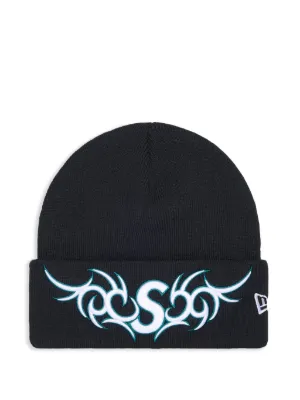Supreme New Era® Beanie | Black | FARFETCH