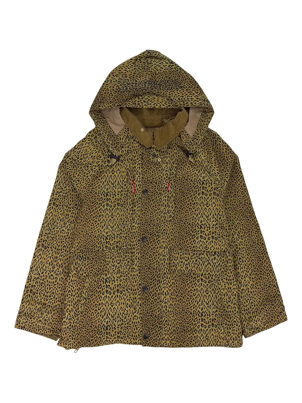 Supreme chamarra con capucha en colaboración con Barbour | marrón | Image 1