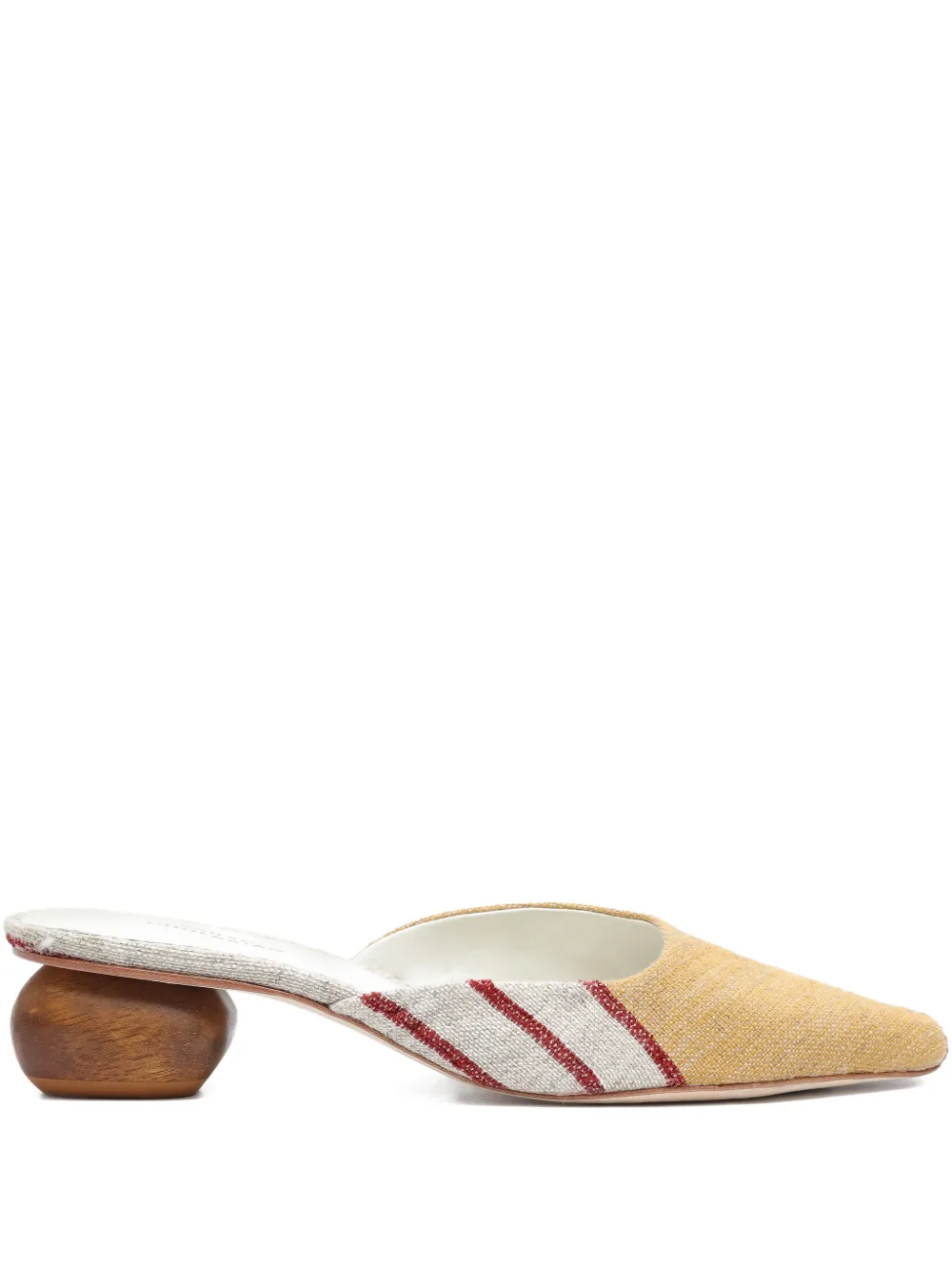 Sarah Chofakian Guest Room mules Beige