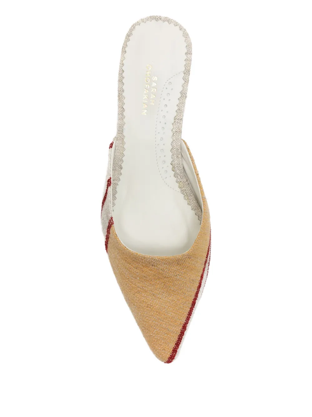 Sarah Chofakian Guest Room mules Beige