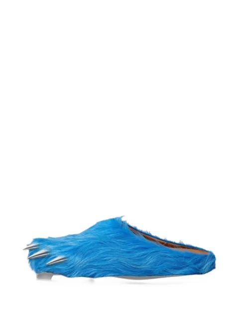 Bravest Studios Bear Claw faux-fur mules