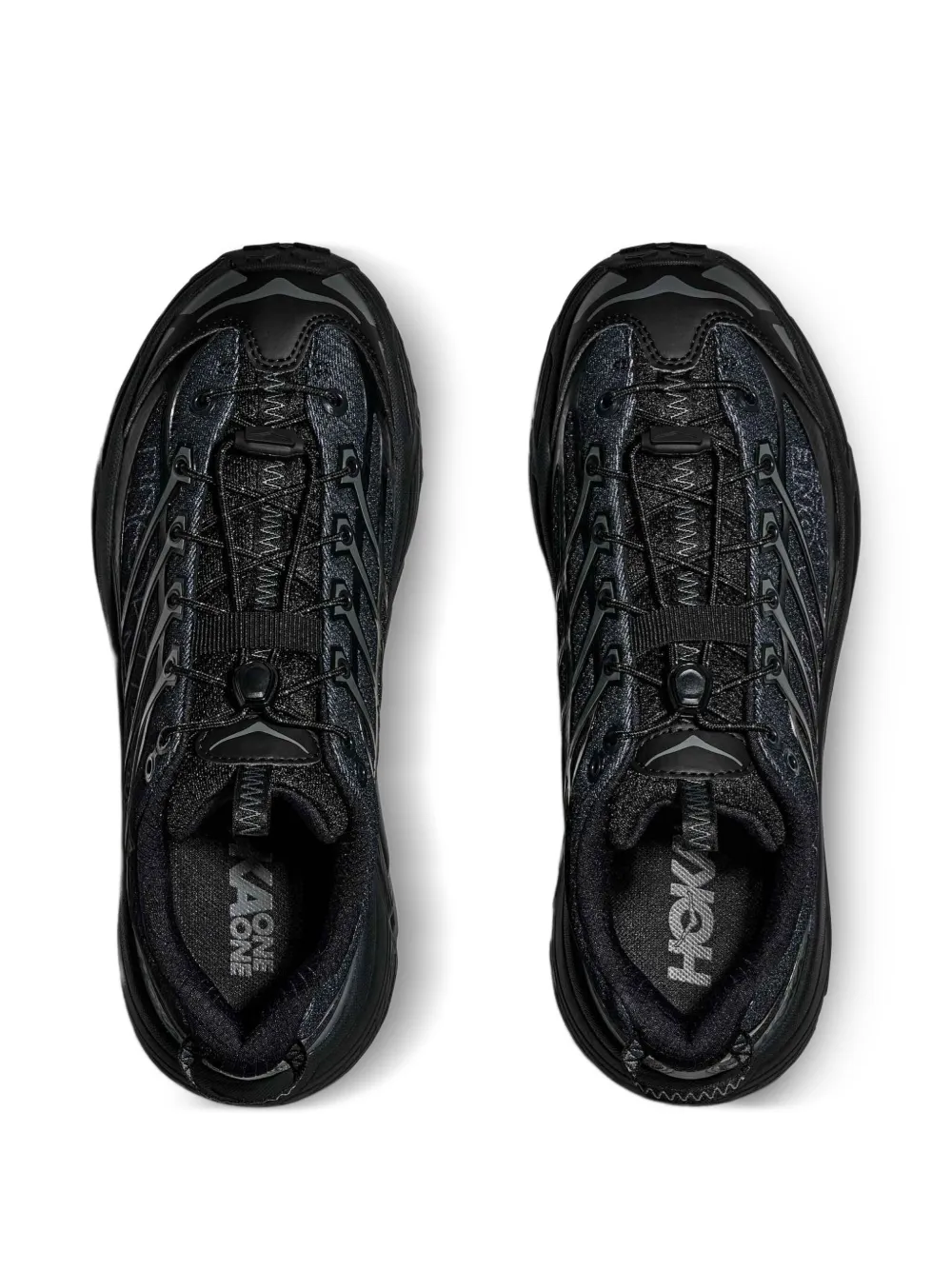 HOKA Mafate Three2 Wordmark sneakers Zwart