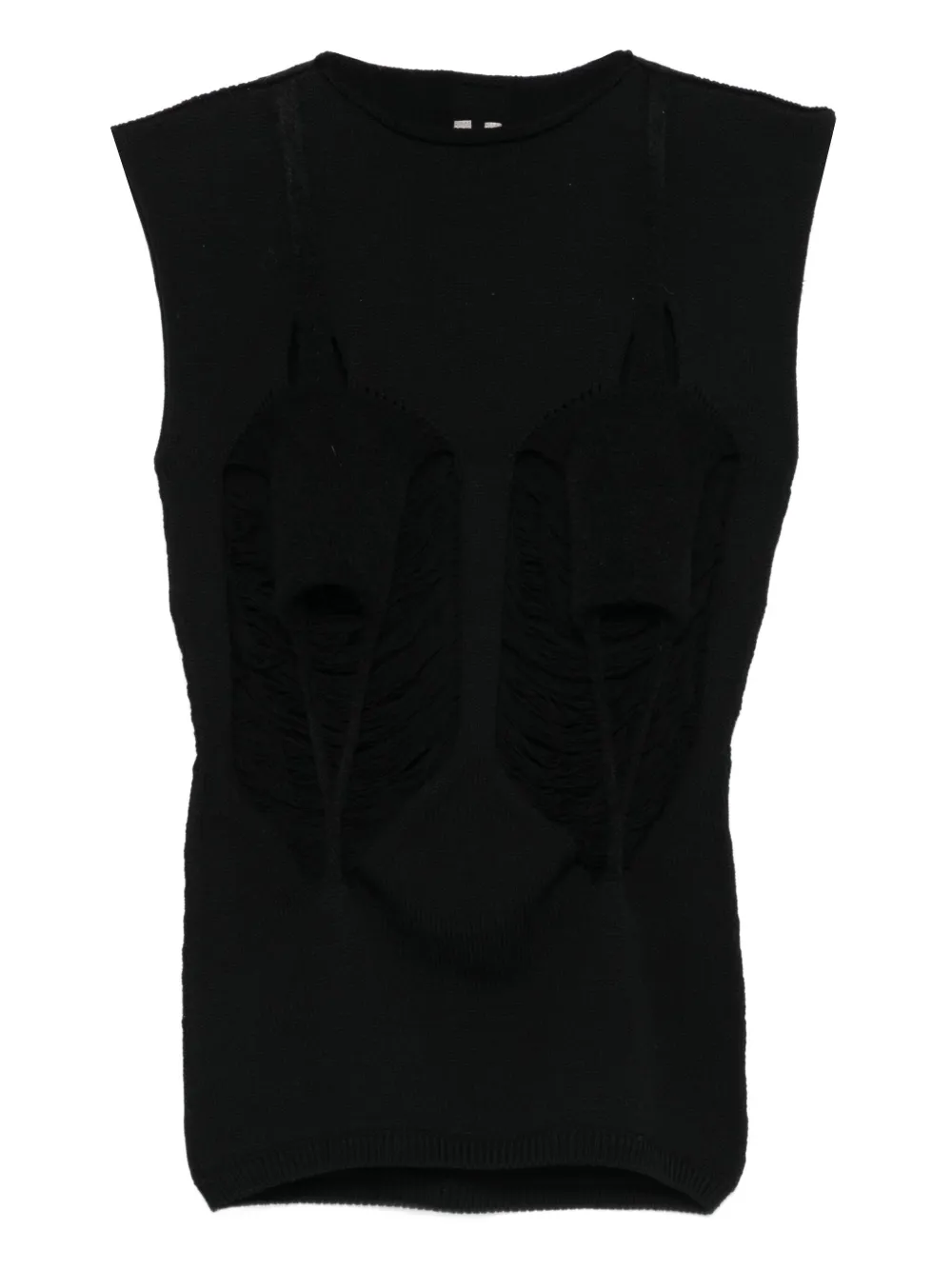 Rick Owens camiseta con cuello redondo | negro | Image 1