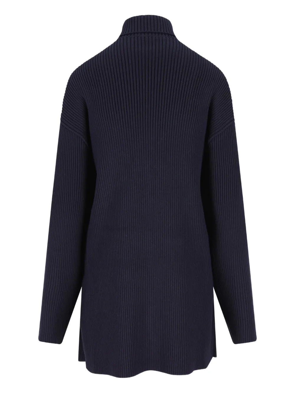 Balenciaga Safety Pin gebreide mini-jurk Blauw