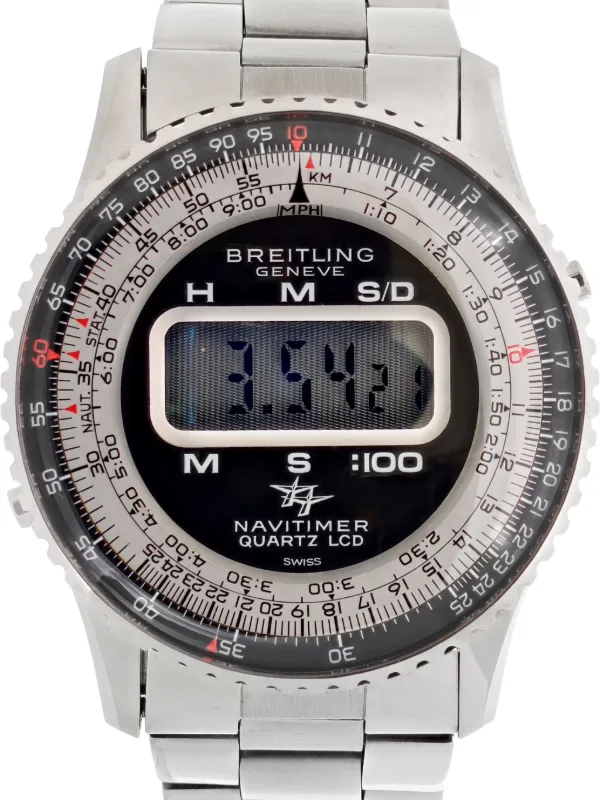 Breitling Reloj Navitimer LCD De 41mm Negro FARFETCH CO