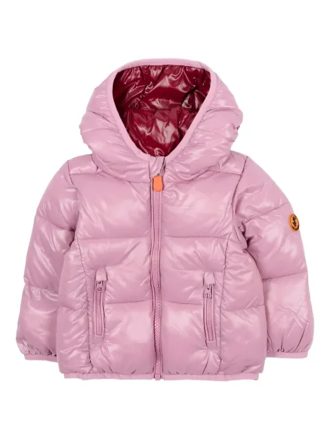 Save The Duck Kids hooded padded jacket