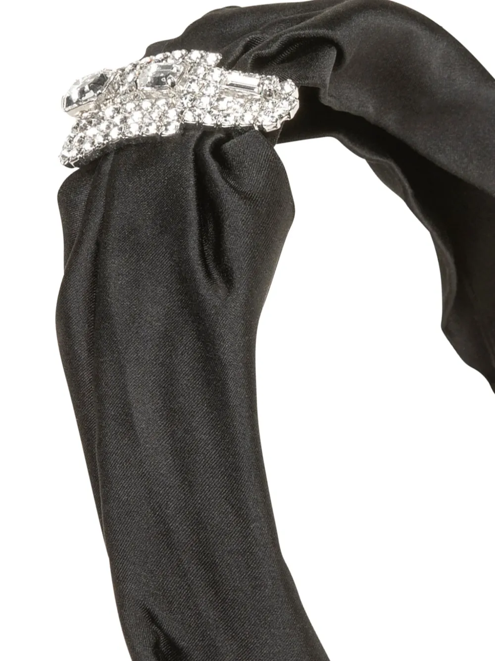 Jennifer Behr Katalina Embellished Headband In Brown