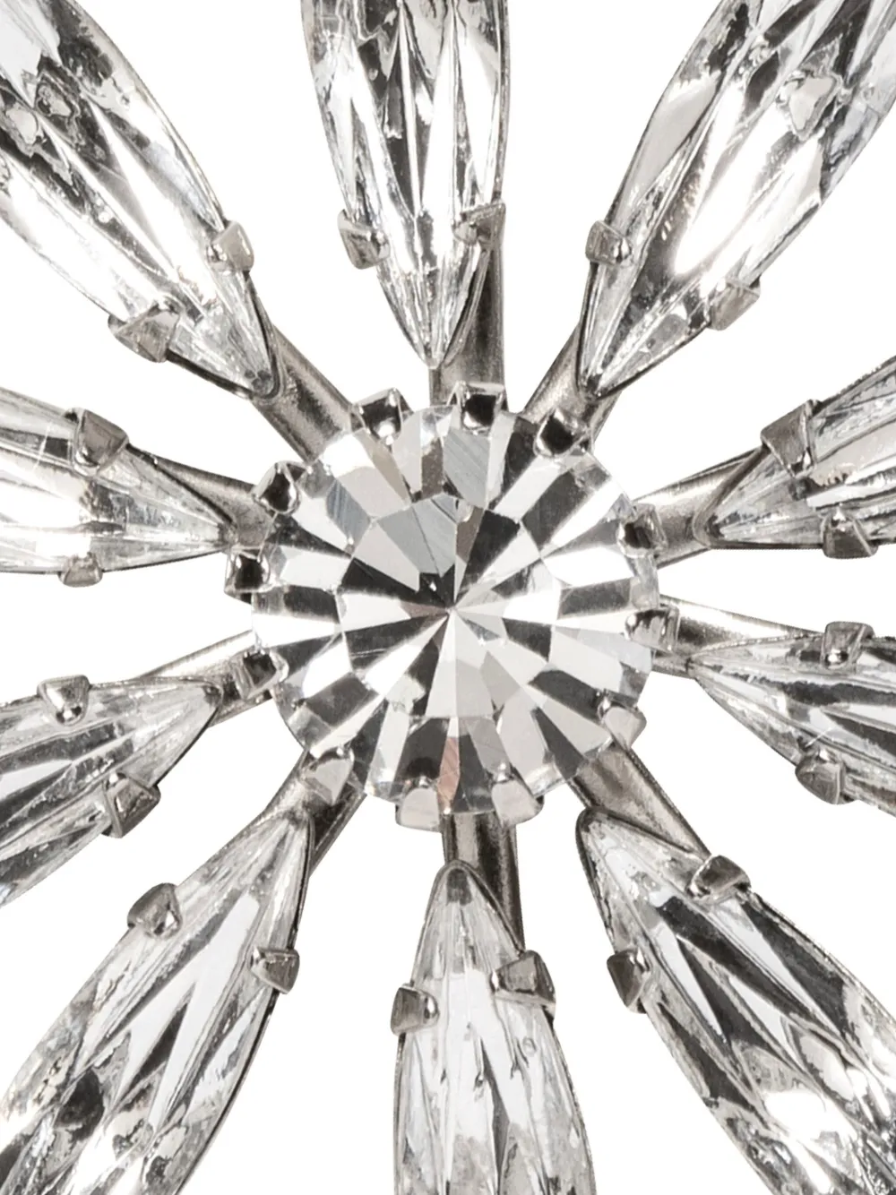 Jennifer Behr Crystal Vita Brooch In Gray