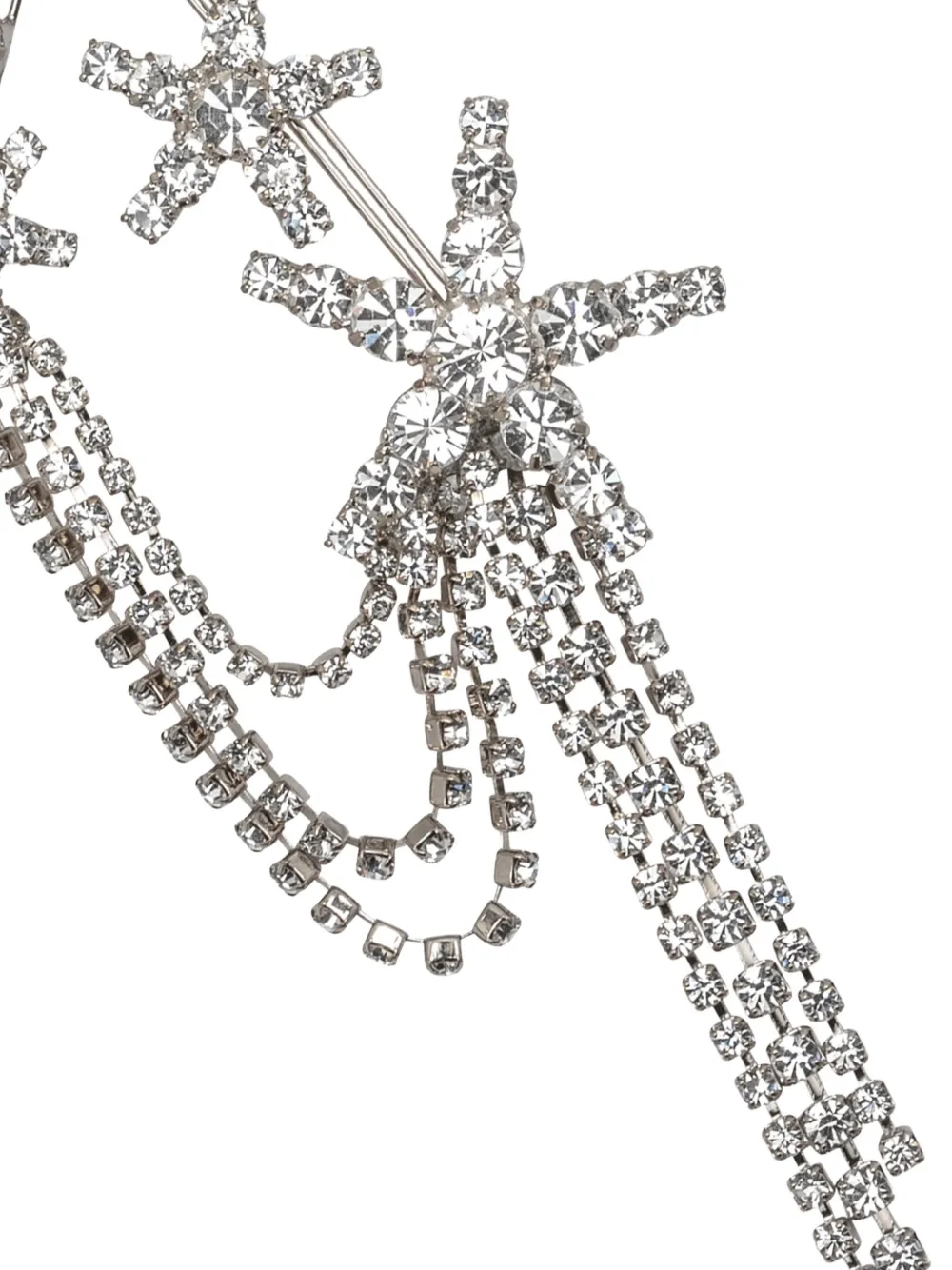 Jennifer Behr Star Crystal Eliana Brooch In Metallic