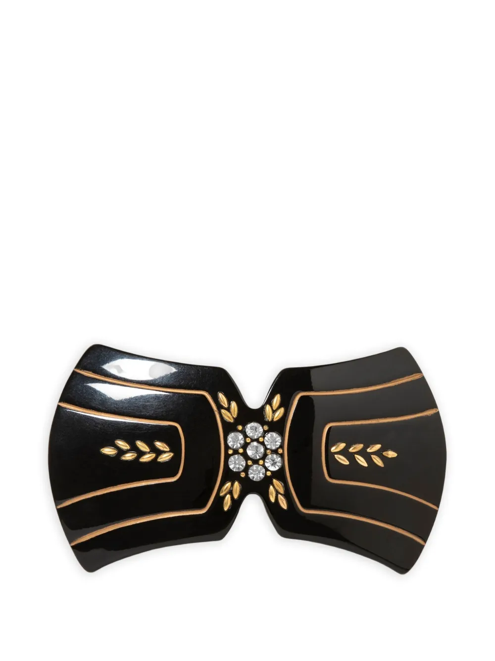 Jennifer Behr Maude verfraaide haarspeld Zwart