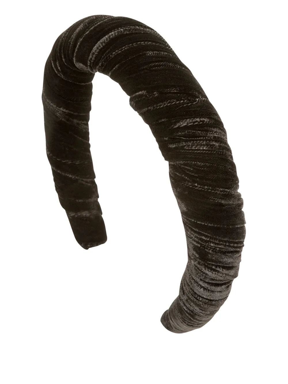 Jennifer Behr Velvet Irene Headband In Black