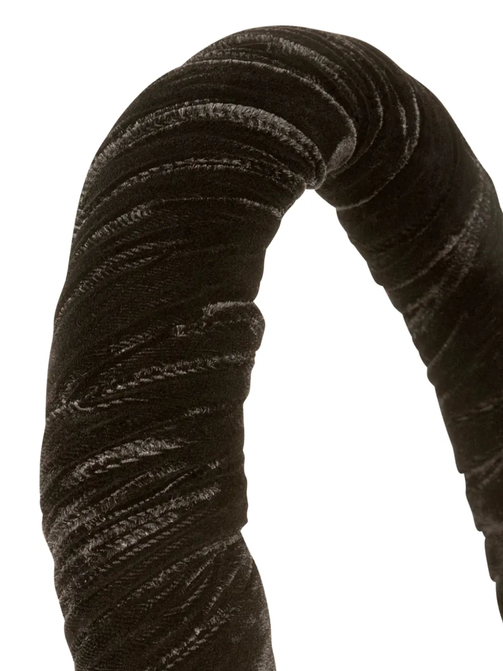 Jennifer Behr Velvet Irene Headband In Black