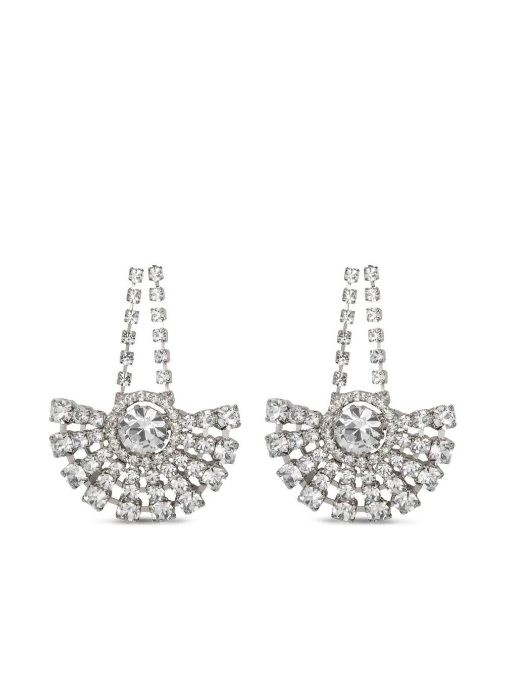 Jennifer Behr Orecchini con cristalli - Argento