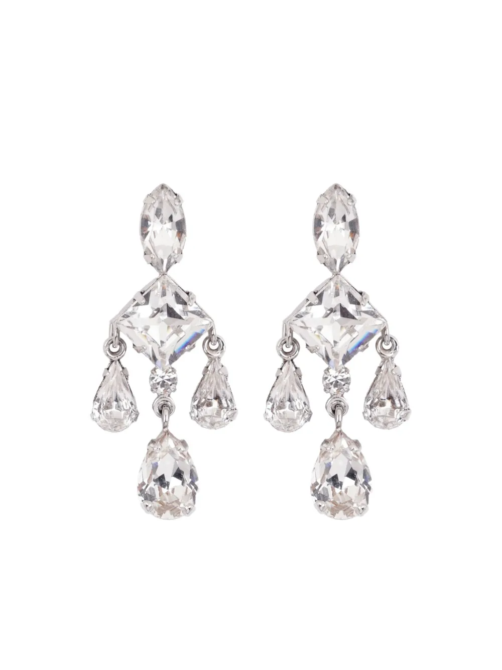 Jennifer Behr Orecchini Amiri con cristalli - Argento