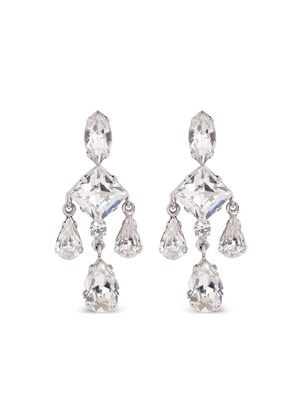 Jennifer Behr Orecchini Amiri con cristalli - Argento