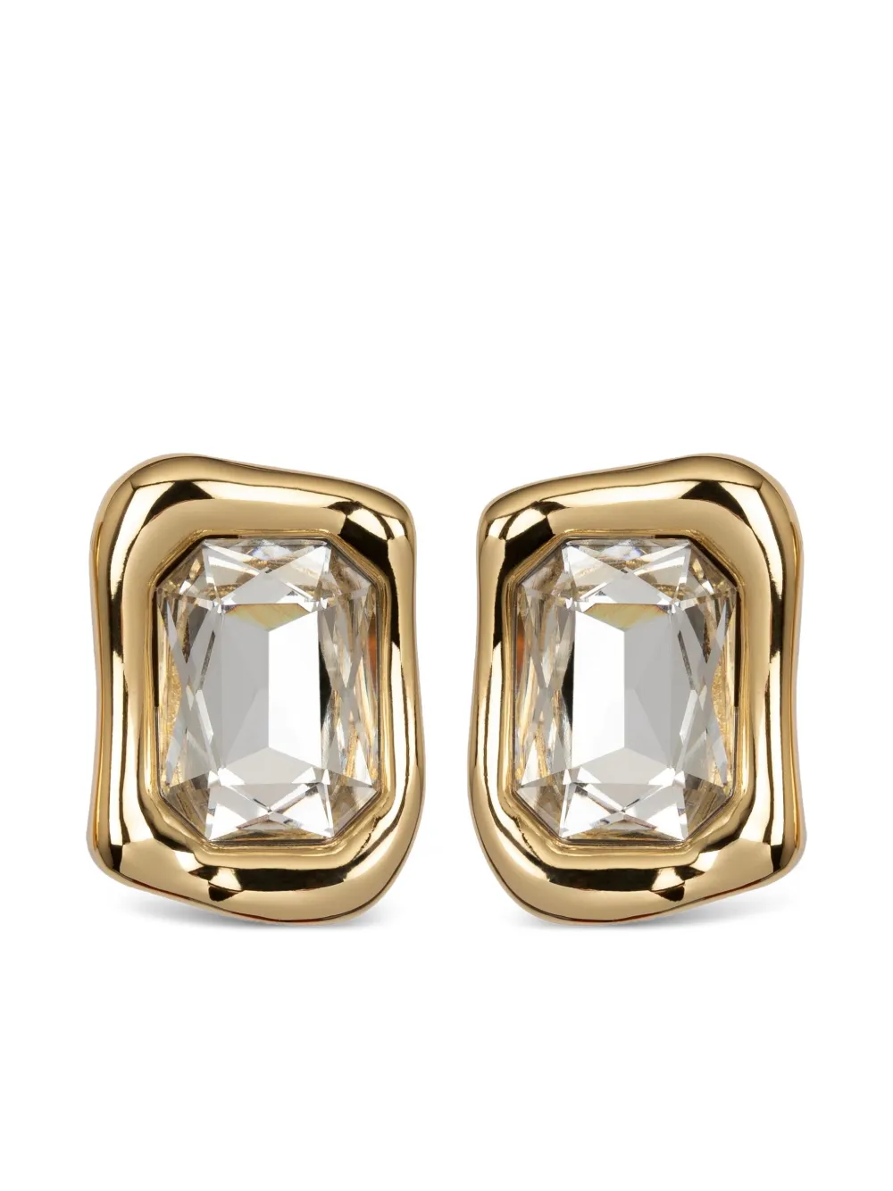 Jennifer Behr Orecchini Caterina squadrati - Oro