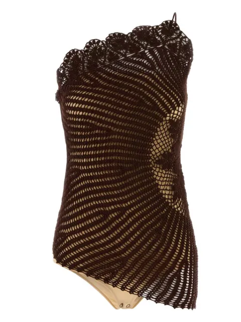 Magda Butrym top de crochet