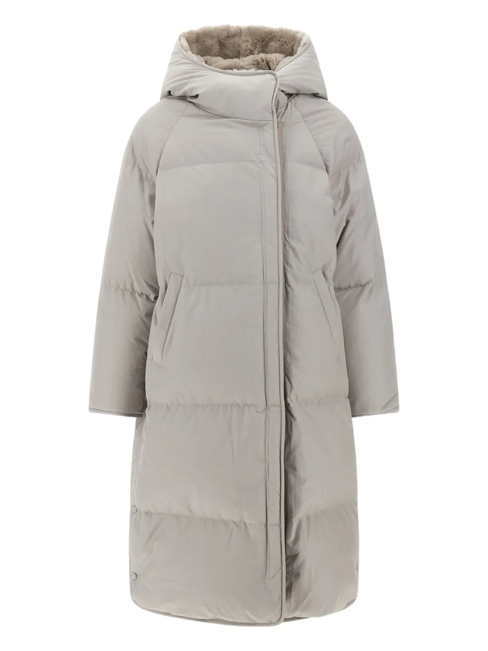 Army By Yves Salomon shearling-insert padded parka coat | Grey | Image 1