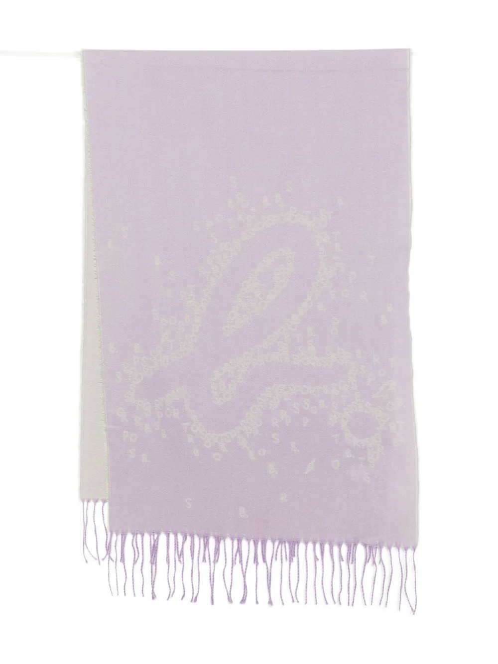 Sport B. By Agnès B. Logo-print Scarf In Pink