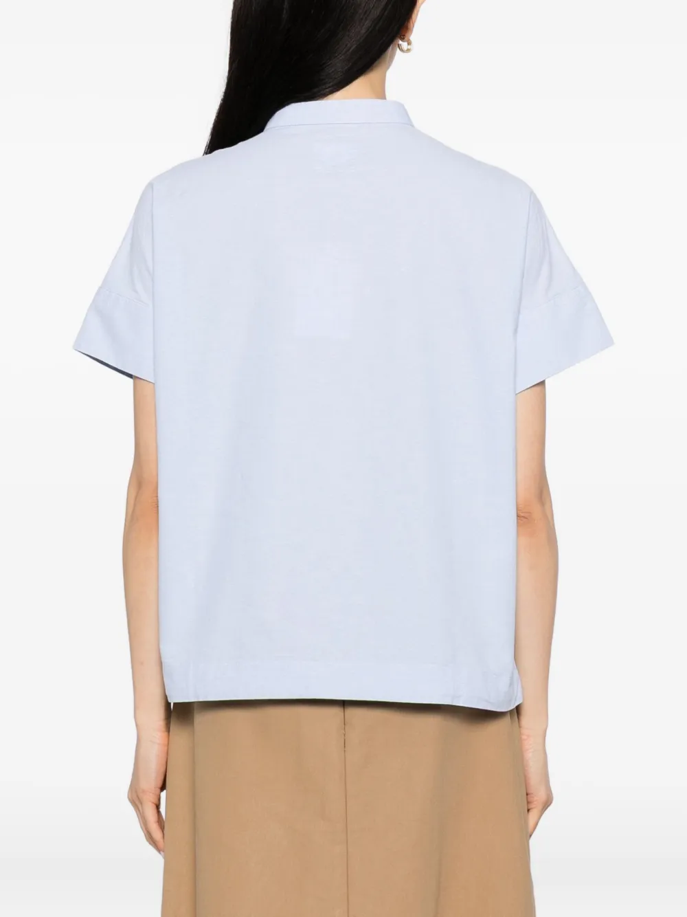 Sport B. By Agnès B. Dino-embroidered Top In Blue