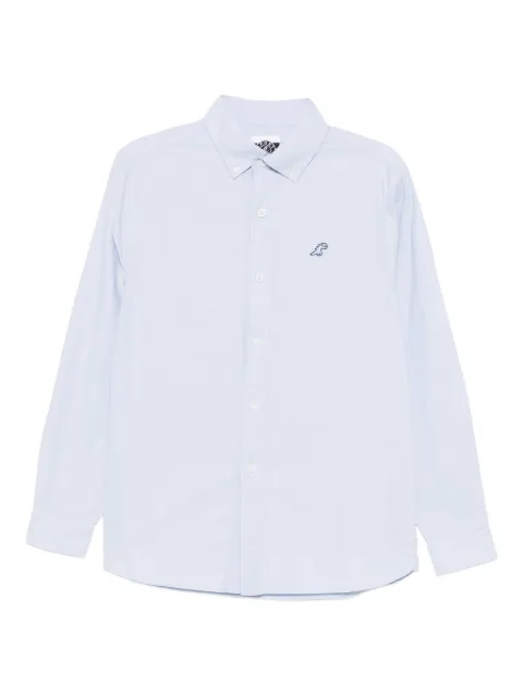 SPORT b. by agnès b.  Dino-embroidered shirt