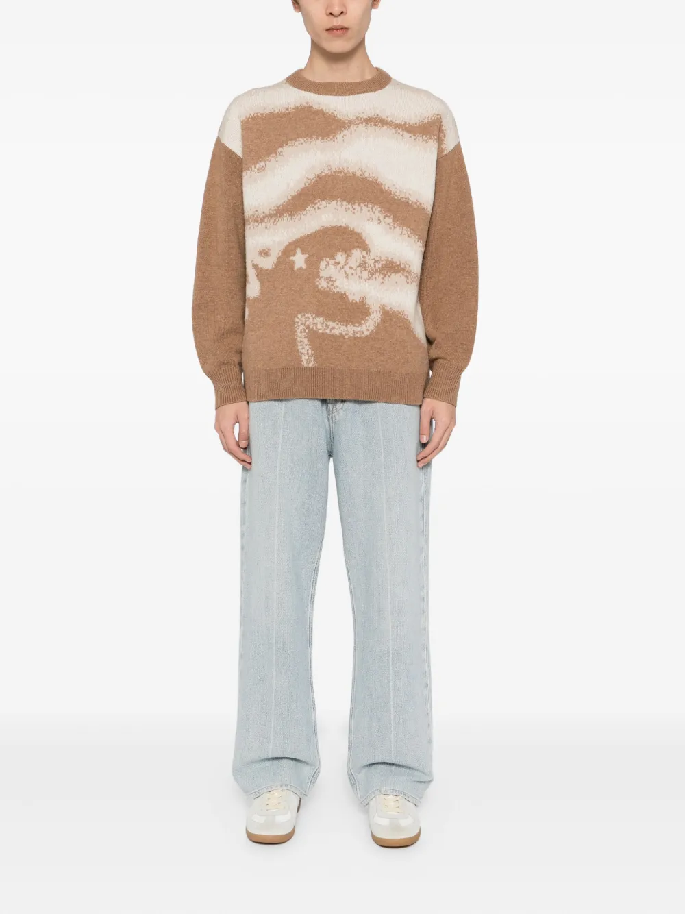 SPORT b. by agnès b. Dino-print jumper - Bruin