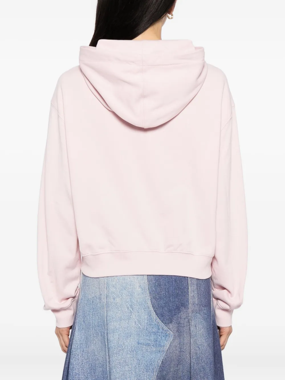 Dino-Embroidered Hoodie
