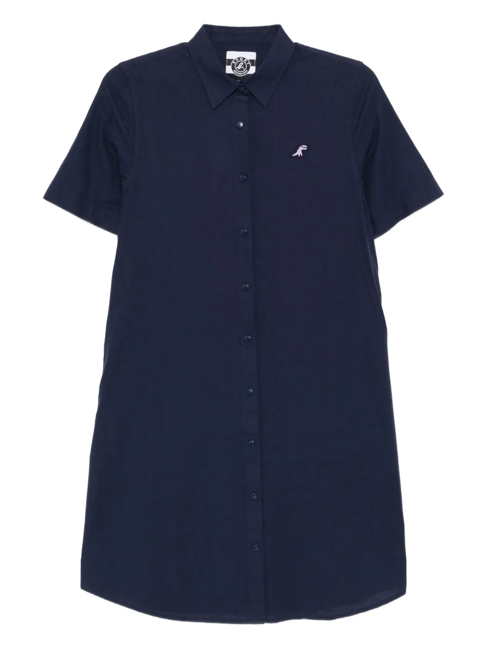 SPORT b. by agnès b. Dino-embroidered dress - Blu