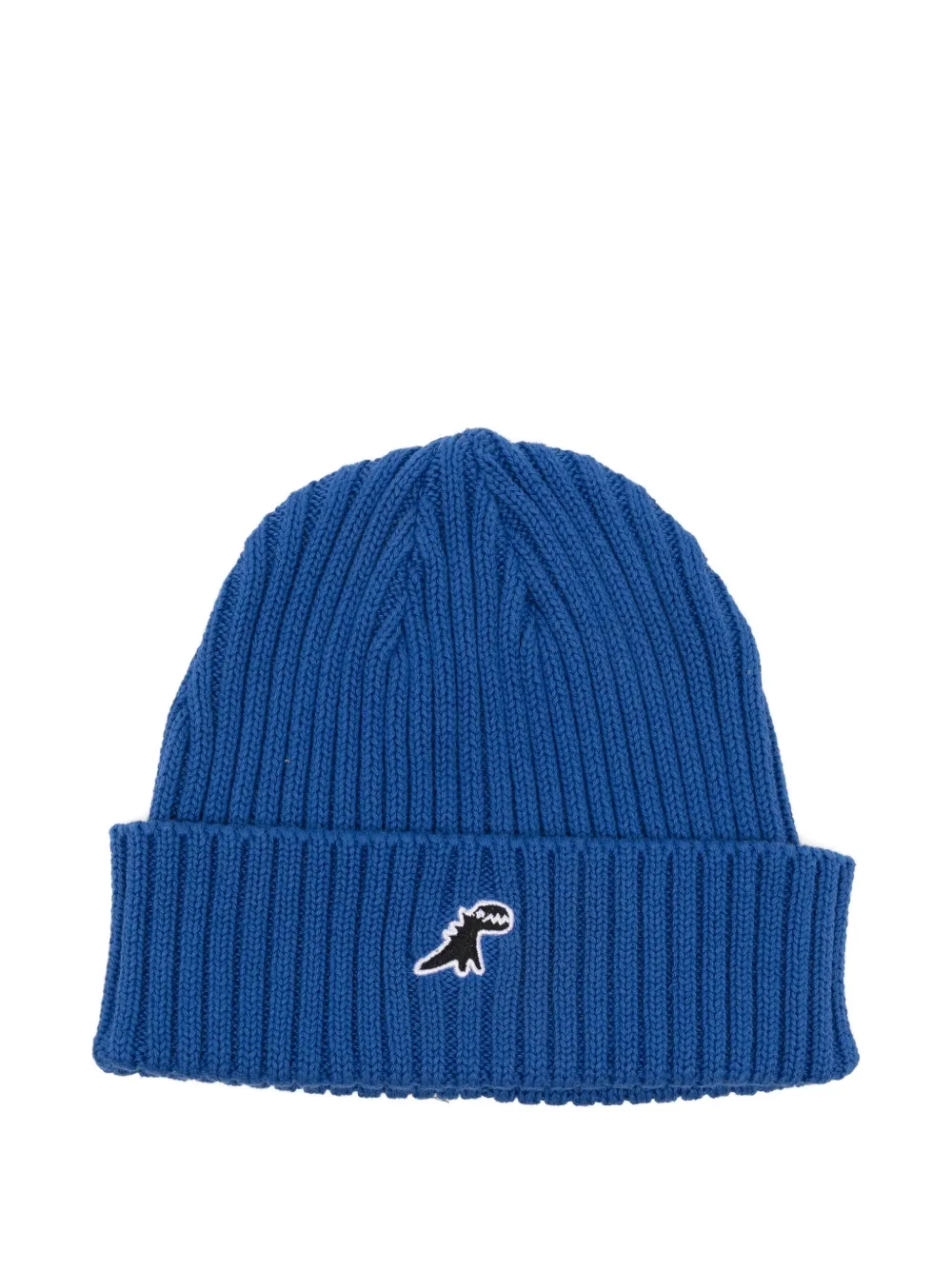 Sport B. By Agnès B. Dino-embroidered Beanie In Blue